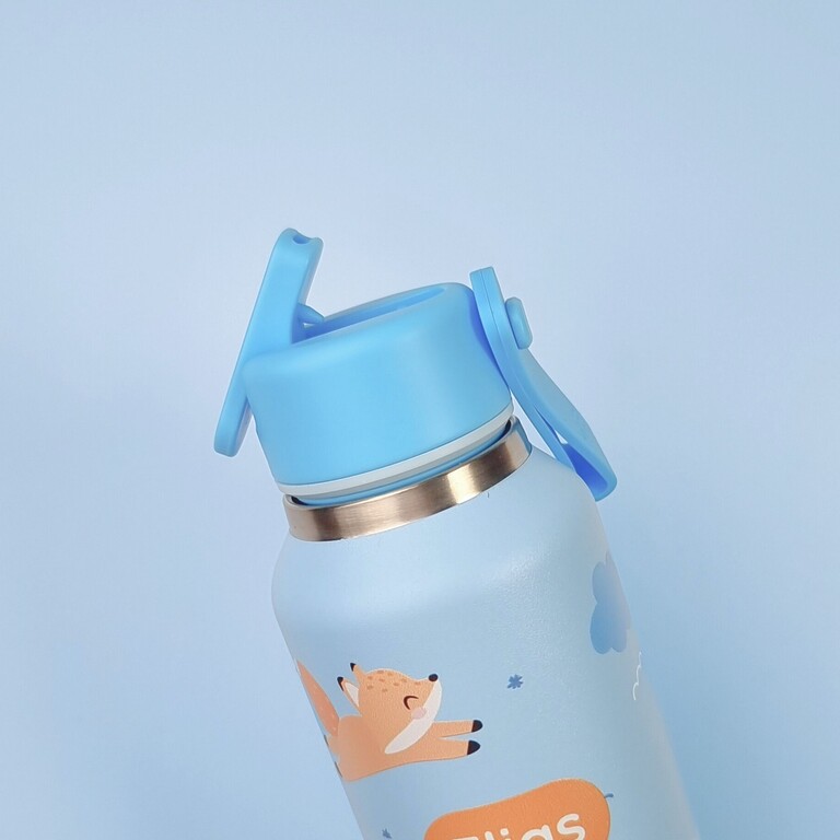 Verschluss mit Trinksauger für personalisierte Trinkflasche