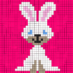 Ostern mit den kindern 3 Hase ausmalbild