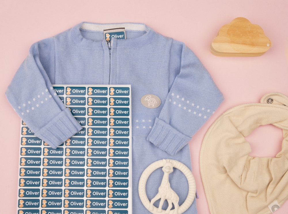 Namensaufkleber für KiTa