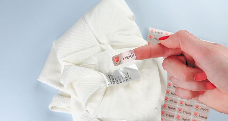 Namensaufkleber für Alten- und Pflegeheime