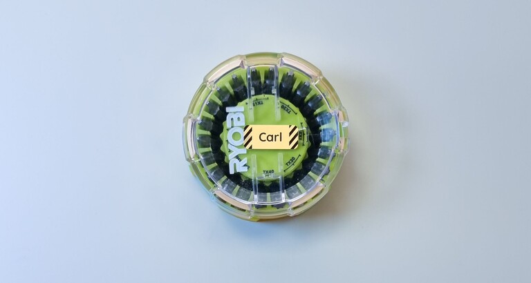 Werkzeug-Aufkleber selbst gestalten