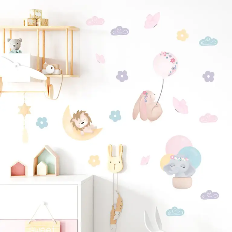 Traumland Wandsticker im Kinderzimmer