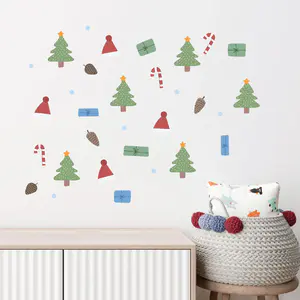 Christmas Wandsticker an der Wand