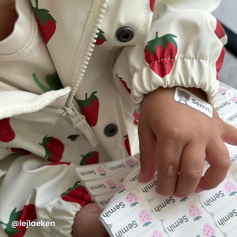 Namensaufkleber Kundenfoto