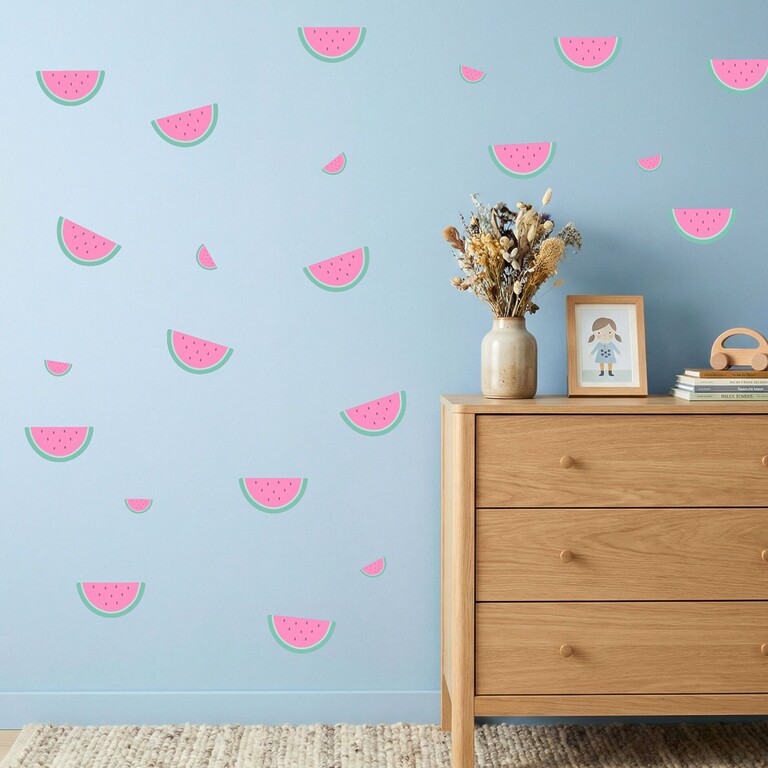 Wassermelone Wandsticker Nahaufnahme