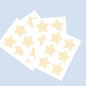 Leuchtende Sterne Wandsticker fürs Kinderzimmer