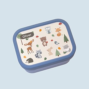 Brotdose mit Waldtieren