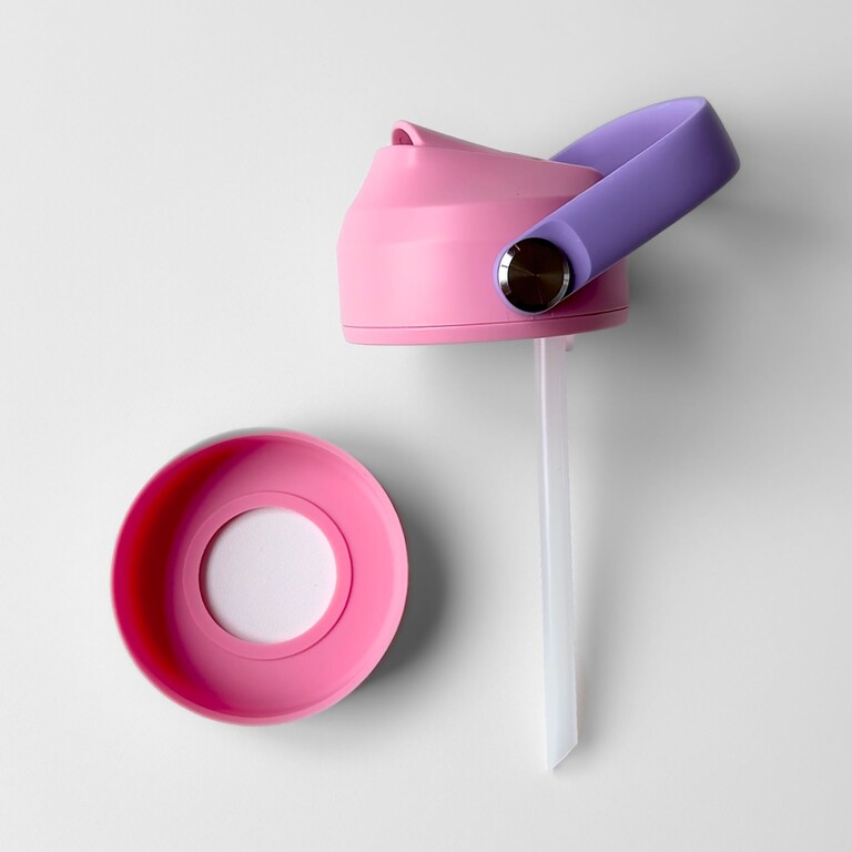 Trinksaugerverschluss für Kinderflasche, rosa